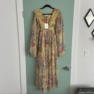 Farrow - floral midi dress